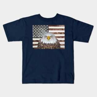 American Bald Eagle Kids T-Shirt